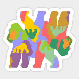 Gorilla Sticker